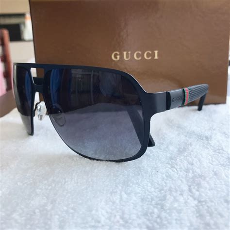 oculos de sol masculino gucci original|Óculos de Sol Masculino Gucci .